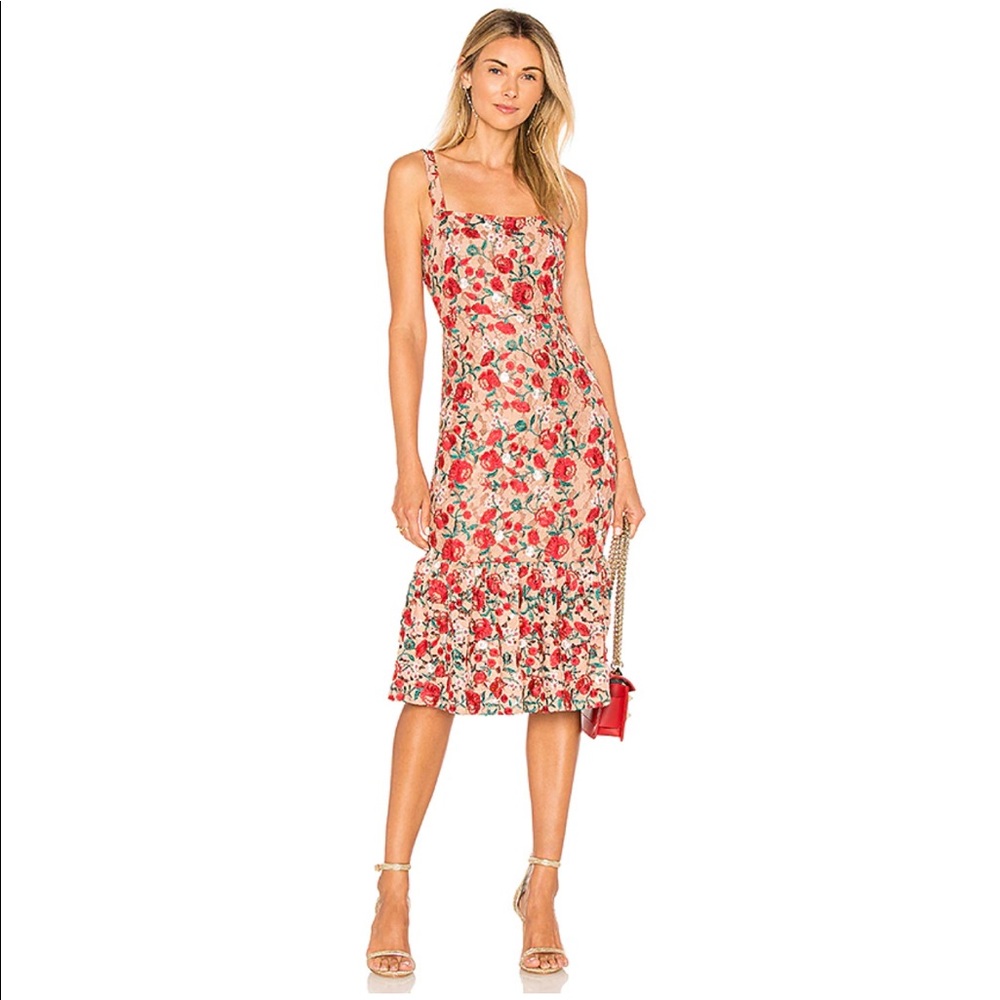 Under The Stars Midi  Lovers + Friends dress